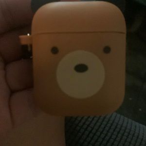 AirPods 2nd Gen with bear case